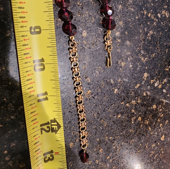 HEIDI DAUS RUBY CRYSTAL BEAD NECKLACE AMETHYST CITRINE PERIDOT BLUE CRYSTAL ART - Picture 7 of 7